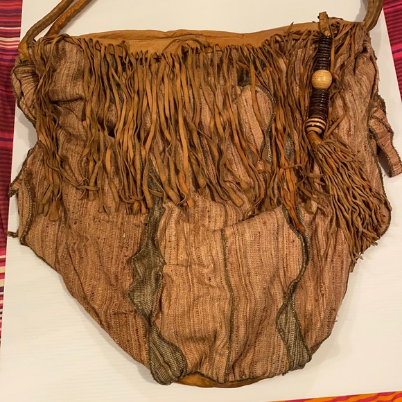 Lisandro Sarasola Vintage Hobo Fringe Handbag - Picture 2 of 10